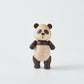 CraftsWP Wooden Panda Figurine: Handcrafted Wood Panda - Miniature Decorative Piece