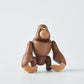 CraftsWP Wooden Gorilla Toy: Nordic Miniature King Kong