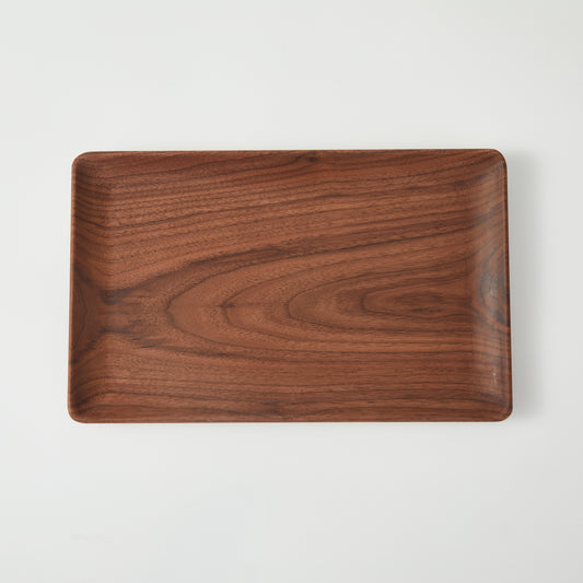 CraftsWP Deluxe Artisanal Wooden Serving Tray - Perfect for Pastries and More