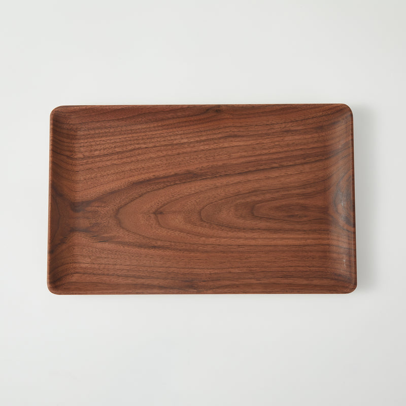 CraftsWP Deluxe Artisanal Wooden Serving Tray - Perfect for Pastries and More