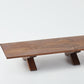 CraftsWP Premium Rustic Wooden Coffee Table with Angled Legs