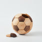 CraftsWP 3D Wooden Football Puzzle Toy - Exciting DIY Craft Kit & Ideal Gift for Kids and Adults