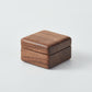 CraftswpWooden Engagement Ring Box - Compact & Elegant Proposal Jewelry Gift Storage Box