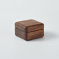 CraftswpWooden Engagement Ring Box - Compact & Elegant Proposal Jewelry Gift Storage Box