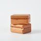 CraftsWP Vintage Wooden Ring Box for Weddings & Proposals - Dual Slots, Magnetic Closure, Travel-Friendly & Elegant Design