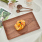 CraftsWP Deluxe Artisanal Wooden Serving Tray - Perfect for Pastries and More