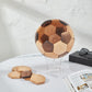 CraftsWP 3D Wooden Football Puzzle Toy - Exciting DIY Craft Kit & Ideal Gift for Kids and Adults